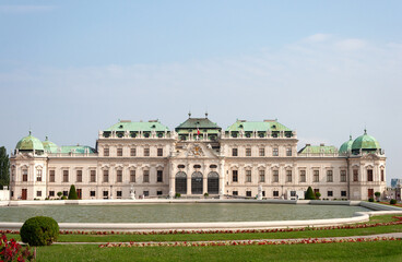 Upper Belvedere palace in Vienna