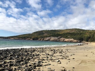Sand Beach at Acadia National Park