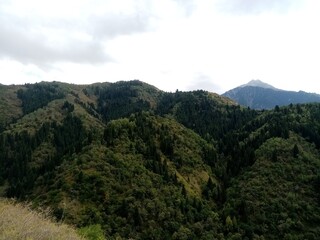 Fototapeta premium mountains in the mountains