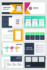 best business template design, clean theme concept