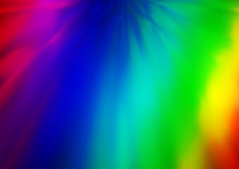 Light Multicolor, Rainbow vector abstract template.