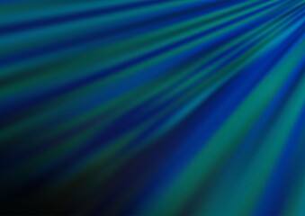 Dark BLUE vector backdrop with long lines.