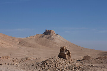 Ruins of the ancient city of Palmyra, Syria