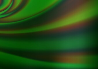 Light Green vector bokeh pattern.