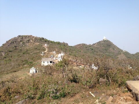 Shikherji on the Peak of Parasnath Hills