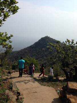 Shikherji on the Peak of Parasnath Hills