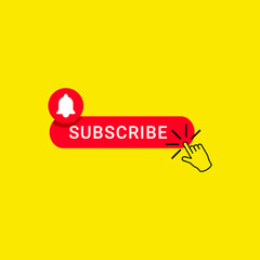 Subscribe icon modern design template.