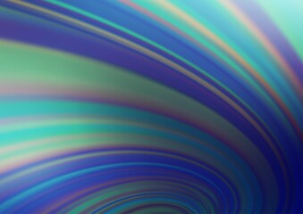 Light BLUE vector blurred bright template.