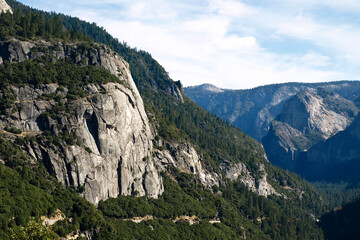 Fototapeta na wymiar View of Yosemite national Park in California, San Francisco, USA