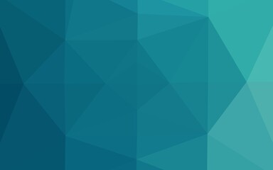 Light BLUE vector low poly cover.