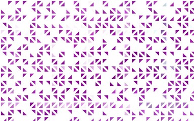 Light Purple vector cover in polygonal style.