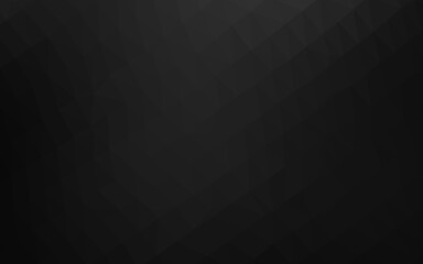 Obraz premium Dark Silver, Gray vector polygon abstract backdrop.