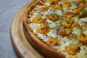 Pizza de Camarão