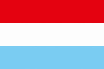 Obraz premium ルクセンブルクの国旗