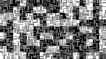 Black And White Abstract Vector Pattern Design