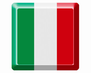 Fototapeta premium イタリアの国旗