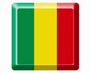 Fototapeta premium マリ共和国の国旗