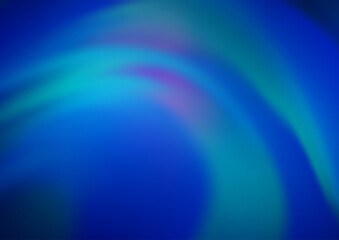 Light BLUE vector blurred bright background.
