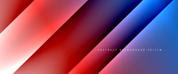 Fluid gradients with dynamic diagonal lines abstract background. Bright colors with dynamic light and shadow effects. Vector wallpaper or poster