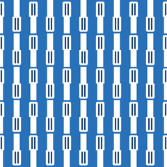 Vector seamless pattern texture background with geometric shapes, colored in blue, white colors.