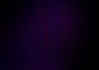 Dark Purple vector blurred bright pattern.