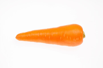白バックにニンジン