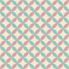 Pattern with round shapes. 