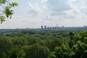 Moscow view from Kolomenskoye park