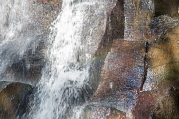 Rainbow reflecting off the Waterfall
Description3