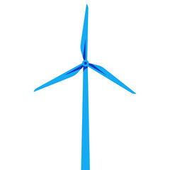 Windmill. Alternative and renewable energy icon. Vector illustration design element.