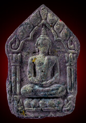 Pra Khune Pean Prai Kanya made by master Ya Kru Jhune , Sena Sana Wat Pha Jao Zua Temple, Be2557. 