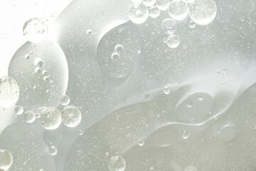 Abstract White water bubbles background