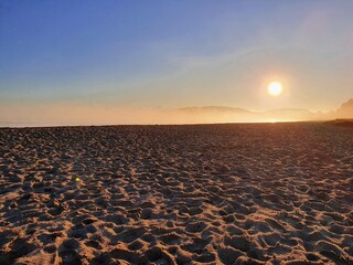 Sonnenaufgang im Nebel - Eckernförde Südstrand