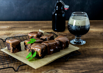 Chocolate Brownies with Stout