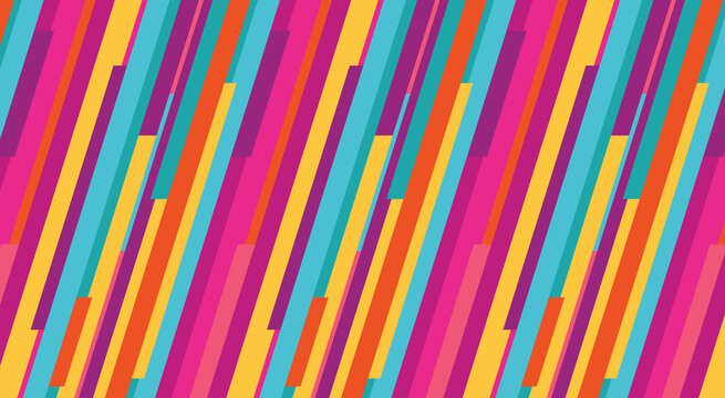 Abstract vertical strips colorful background vector design illustration