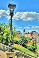 Panorama Starego Miasta w Lublinie - obrazy, fototapety, plakaty