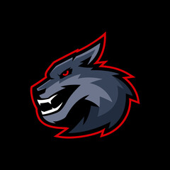 Wolf Mascot Logo
