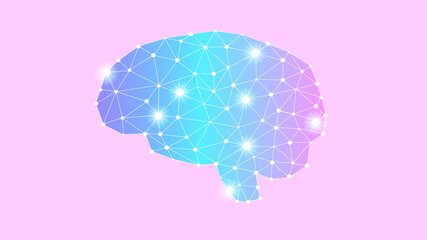 人間の脳または人工知能、宇宙のような広がり、サイエンスのイメージ（とっつきにくいのでガーリッシュにしてみました！） © mimi@TOKYO
