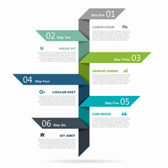 Infographic design template with place for your data. Vector illustration.