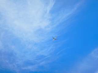 青空と飛行機