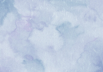 texture background18 青い和紙 水彩にじみ背景	