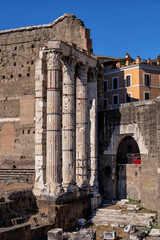Forum of Augustus in Rome, Italy