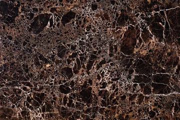 Foto op Aluminium Imperador Gold - gepolijste bruine marmeren stenen plaat, textuur voor perfect interieur, achtergrond of ander ontwerpproject. © Dmytro Synelnychenko