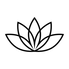 Lotus vector icon