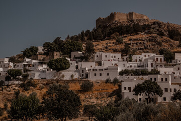 Lindos Grecja Rodos  © Sylwia