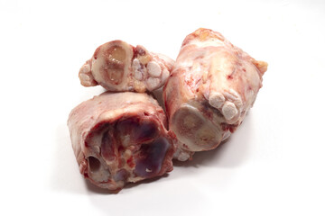 pieces of veal bones for food use