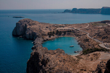 Lindos Grecja Rodos  © Sylwia