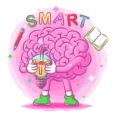 The smart brain drinks a multivitamin