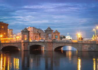 Obraz premium bridge over the river