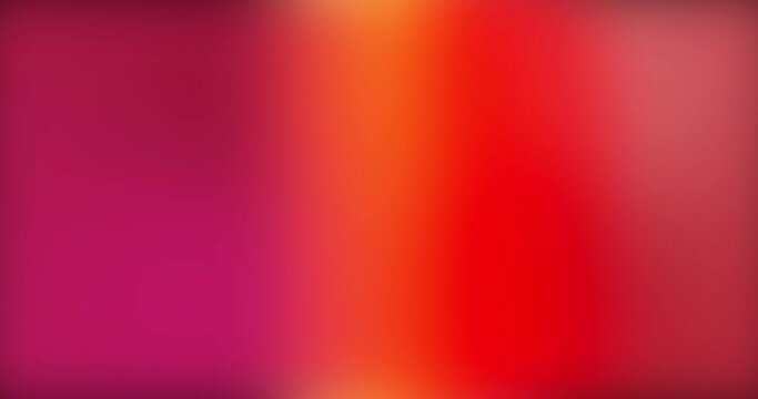 Light sunny yellow orange red autumn looped gradient abstract background.